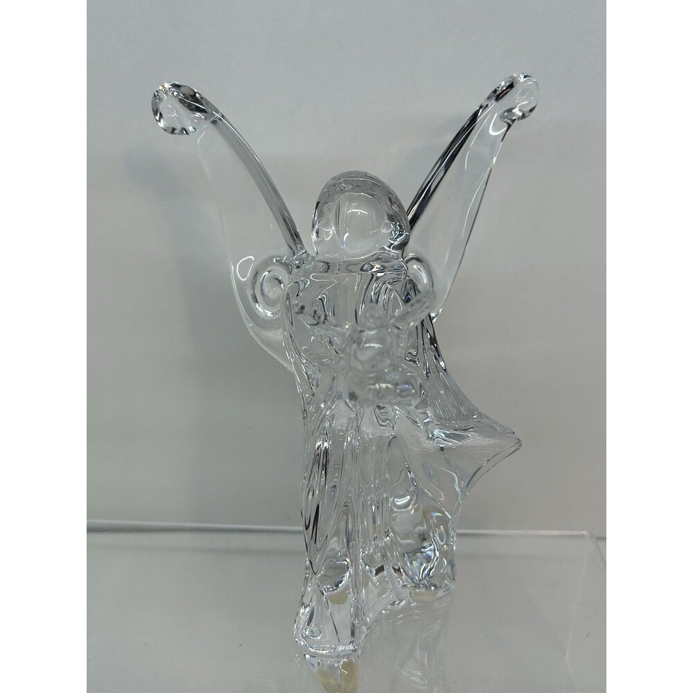 Baccarat Crystal Angel of Peace Jean Boggio Design 6.5" Tall Signed With Box